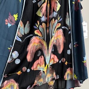 Free People Multicolor Floral Tunic